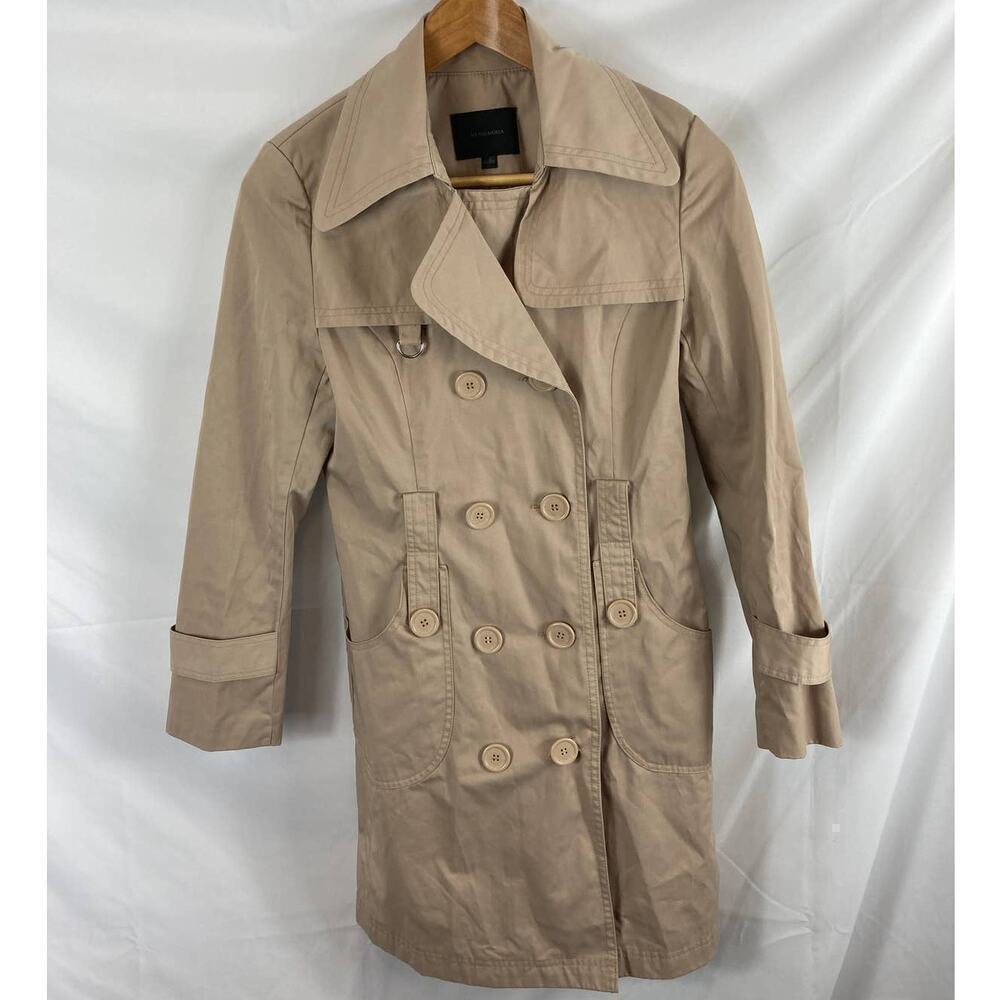 Vero Moda Button Up Trench Coat size medium